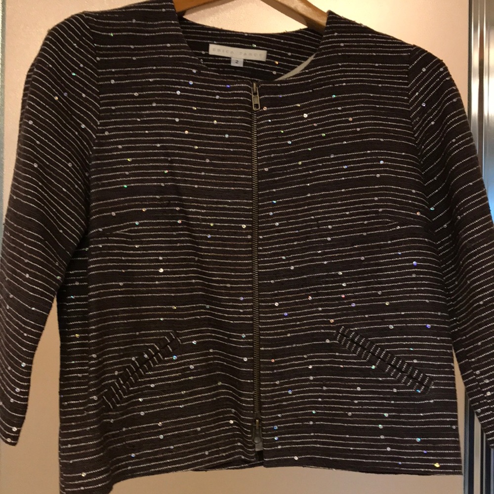 Erica Tanov size 2 swing jacket. NEVER WORN.